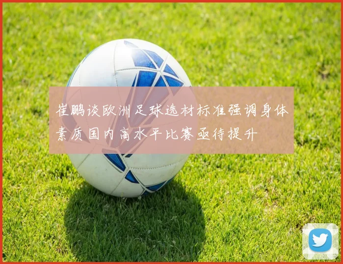 崔鹏谈欧洲足球选材标准强调身体素质国内高水平比赛亟待提升